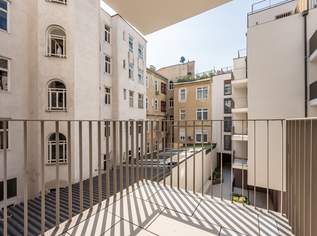 ASG IV-Qualitatives Wohnen in urbaner Lage: hochwertiger 1-Zimmer ERSTBEZUG mit Balkon! Provisionsfrei, 1043.26 €, Immobilien-Wohnungen in 1120 Meidling