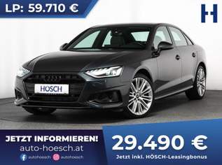 A4 35 TFSI Adv. 19er BLACK ASSISTENZ LEDER -51%, 30990 €, Auto & Fahrrad-Autos in 2512 Katastralgemeinde Tribuswinkel