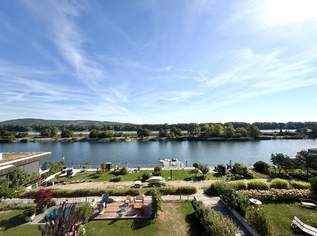 ERSTBEZUG MIT BADESTEG AM WASSER: Ruhelage mit Fernblick über die Donau I großzügige Terrassen & geräumige Wohnküche, 1990000 €, Immobilien-Wohnungen in 1190 Döbling