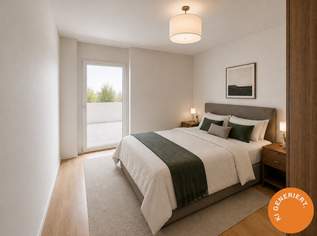 Leistbarer Erstbezug in Feldkirchen bei Graz - rd. 50 m² große 2- Zimmer-Wohnung mit Freifläche!, 665.61 €, Immobilien-Wohnungen in 8073 Feldkirchen bei Graz