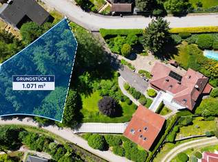 BAUGRUNDSTÜCK IN MAUERBACH – 1.071 m² IN RUHIGER HANG- UND GRÜNLAGE MIT ENTWICKLUNGSPOTENZIAL | ZELLMANN IMMOBILIEN, 349000 €, Immobilien-Grund und Boden in 3001 Gemeinde Mauerbach