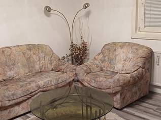 Sofa mit Tisch Teppich