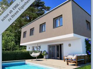 schon ab 966,- EUR monatlich zu Ihrem Eigenheim - PROVISIONSFREI - Idyllisch wohnen vor den Toren Wiens, 499000 €, Immobilien-Häuser in 3033 Steinhäusl