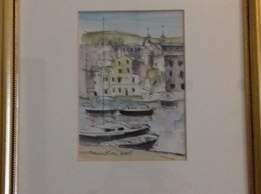 KOLORIERTE ZEICHNUNGEN - AQUARELLE KOLORIERTE ZEICHNUNGEN - AQUARELLE