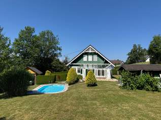 Idyllisches Einfamilienhaus mit großem Grund & Pool in sonniger Lage Maria Rain (Provisionsfrei), 429000 €, Immobilien-Häuser in 9161 Maria Rain