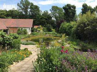 Gepflegte Dachgeschosswohnung mit gemeinsam nutzbaren Schwimmteich und großem Garten !, 1097 €, Immobilien-Wohnungen in 7521 Eberau