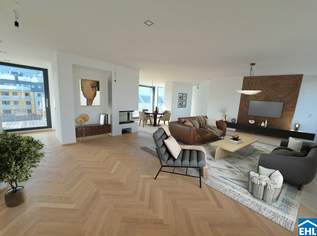 Stilvolle Maisonettewohnung mit Kamin und Dachterrassen im 4. Bezirk, 2495000 €, Immobilien-Wohnungen in 1040 Wieden