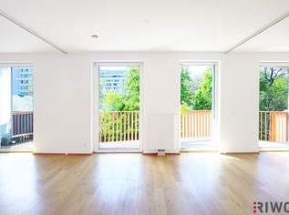 Flexible Architektur in Passivhaus (HWB A++) | 2 Min. zur U3 Enkplatz | Dachterrasse & Garten | 10 Min. zum Prater (Lusthaus), 485000 €, Immobilien-Wohnungen in 1110 Simmering