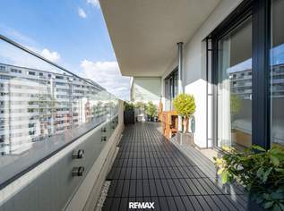 Wienerberg! 3-Zimmer-Wohnung mit hochwertiger Ausstattung, Ausblick, Sauna, Pool und Fitness, 599000 €, Immobilien-Wohnungen in 1100 Favoriten