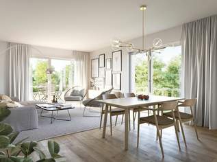 Wohnen im "Kleegarten"_ Schlüsselfertige, gut geschnittene 3-Zimmer-Gartenwohnung_T6_Provisionsfrei!, 417000 €, Immobilien-Wohnungen in 2320 Kledering