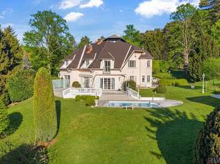 Private Estate Villa mit Fernblick | Privatwald | Virtual Tour | 4.200m2 Garten | 25 min. in den 1. Bezirk | Pool & Sauna, 3490000 €, Immobilien-Häuser in 2371 Katastralgemeinde Hinterbrühl