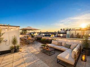 PENTHOUSE MIT WEITBLICK I Mariahilfer Straße I ca.100 m² TERRASSE I Klimaanlage & Fußbodenheizung I U-Bahn Nähe I 7-Zimmer und 3 Bäder, 1880000 €, Immobilien-Wohnungen in 1060 Mariahilf