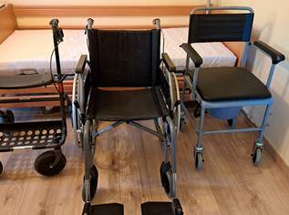 Rollstuhl, Rollator und Toilettenstuhl Preis für Alle 3, 320 €, Marktplatz-Beauty, Gesundheit & Wellness in 2183 Gemeinde Neusiedl an der Zaya