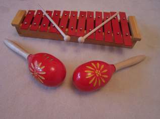 Maracas + Glockenspiel, 10 €, Marktplatz-Musik & Musikinstrumente in 1120 Meidling