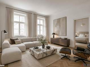 STILALTBAU mit Potenzial inkl. LOGGIA in Bestlage unweit des 1. Bezirks | Ideal auch zur WG-Nutzung | 3. Stock | Westausrichtung | Repräsentatives Jahrhundertwendehaus, 495000 €, Immobilien-Wohnungen in 1030 Landstraße