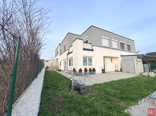 Modernes Eckreihenhaus mit Garten, Terrasse & 2 Carports in Ruhelage, 530000 €, Immobilien-Häuser in 2203 Putzing Modernes Eckreihenhaus mit Garten, Terrasse & 2 Carports in Ruhelage, 530000 €, Immobilien-Häuser in 2203 Putzing