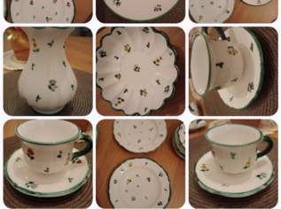 Gmundner Keramik Streublumen Set komplett , 350 €, Haus, Bau, Garten-Geschirr & Deko in 8530 Deutschlandsberg