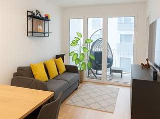 Helle 2-Zimmer-Balkonwohnung ab 01.11., wenige Schritte zur U1 Rennbahnweg, 929 €, Immobilien-Wohnungen in 1220 Donaustadt