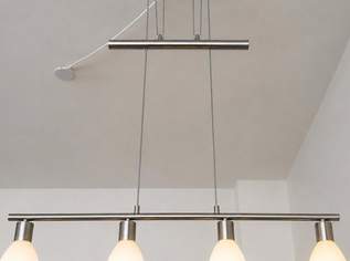 Hängelampe / Pendelleuchte mit 4 Glasschirmen, 10 €, Haus, Bau, Garten-Haushaltsgeräte in 4100 Ottensheim