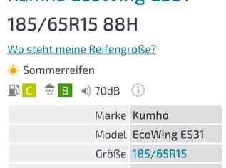 4 neue Sommerreifen , 200 €, Auto & Fahrrad-Teile & Zubehör in 3002 Purkersdorf