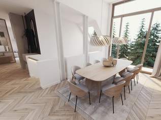 Luxus-Penthouse mit 3,7m Raumhöhe, Atrium und 360° Dachterrasse, 2600000 €, Immobilien-Wohnungen in 1130 Hietzing