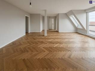 Exklusive 4-Zimmer-Dachgeschosswohnung in revitalisiertem Altbauhaus – Stilvolles Wohnen mit Dachterrasse, Fischgrätparkett, Klimaanlage & Luftwärmepumpe auf modernstem Stand, 1198000 €, Immobilien-Wohnungen in 1160 Ottakring