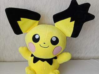 Pokemon Pichu, Kopf mit Körper ca 20cm. Mit Ohren 34cm, FIXPREIS 15€/NUR SELBSTABHOLUNG , 15 €, Kindersachen-Spielzeug in 1230 Liesing