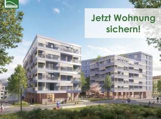 Neue Gründerzeit – Village im Dritten: 2-Zimmer-Wohnung mit Premium-Ausstattung und Freiflächen, 1149 €, Immobilien-Wohnungen in 1030 Landstraße