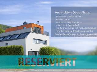 Moderne Doppelhaushälfte in Grünruhelage, 579000 €, Immobilien-Häuser in 2384 Breitenfurt Moderne Doppelhaushälfte in Grünruhelage, 579000 €, Immobilien-Häuser in 2384 Breitenfurt