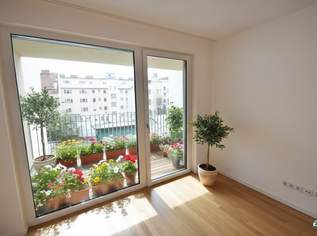 Ruhelage: Schöne 2-Zimmer-Wohnung mit Loggia in Augartennähe, 1549 €, Immobilien-Wohnungen in 1020 Leopoldstadt