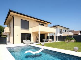 Luxuriöses Neubau-Einfamilienhaus mit Pool in Ebenthal – voll möbliert, sofort bezugsfertig!, 835000 €, Immobilien-Häuser in 9065 Ebenthal in Kärnten