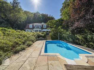 Wunderschöne Villa mit Pool und weitläufigem Grundstück, Nähe Pressbaum, 1690000 €, Immobilien-Häuser in 3032 Eichgraben