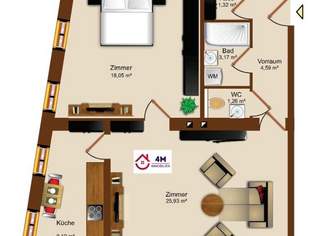 Schöngeschnitten 63,51m² Altbauwohnung – Schlüsselfertig & Erstbezug nach Generalsanierung! FOTOS VON DER SCHLÜSSELFERTIGEN WOHNUNG FOLGEN!!!, 337900 €, Immobilien-Wohnungen in 1170 Hernals