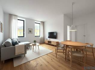 Barrierefreie 2-Zimmer Altbauwohnung mit extra Küchenbereich | ERSTBEZUG nach Sanierung, 320000 €, Immobilien-Wohnungen in 1150 Rudolfsheim-Fünfhaus