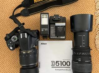 Nikon DX 5100 inkl. Zubehör , 300 €, Marktplatz-Kameras & TV & Multimedia in 1230 Liesing