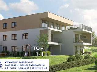 TOP 1-1: "Grüne Hügel" Bad Hall, 377865.6 €, Immobilien-Wohnungen in 4540 Bad Hall