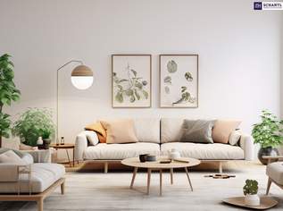 Raumwunder! So ruhig, so grün, so gut geschnitten! Early Bird nutzen! 2 Zimmer + Großer Eigengarten + Hochwertige Ausstattung + Ideale Infrastruktur + Garage + Ein neues Lebebsgefühl!, 253000 €, Immobilien-Wohnungen in 1210 Floridsdorf