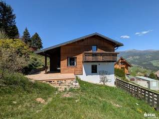Freizeitwohnsitz! Charmantes Ferienhaus mit herrlicher Aussicht am Rainsberg in Reichenfels!, 320000 €, Immobilien-Häuser in 9463 Reichenfels