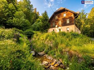 Eine süße, verträumte, stark renovierungsbedürftige Immobilie mit ganz viel Charme und Potential, sehr idyllisch gelegen mit dem Rauschen des Baches als Geräuschkulisse., 99000 €, Immobilien-Häuser in 8250 Riegersbach