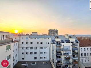 Zentral begehbare 117 m² große DG-Wohnung mit 2 Terrassen und Weitblick, 388000 €, Immobilien-Wohnungen in 1100 Favoriten