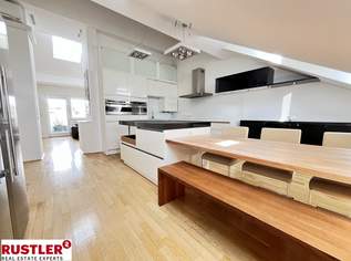 Zentrale Dachgeschoßwohnung direkt beim Westbahnhof | Terrasse inkl. Fernblick!, 649000 €, Immobilien-Wohnungen in 1150 Rudolfsheim-Fünfhaus