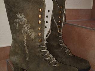 Trachten Stiefletten Gr. 41, 70 €, Kleidung & Schmuck-Damenkleidung in 6421 Gemeinde Rietz