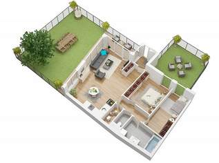 Sehr schöne Familienwohnung mit Terrasse und großer Gartenfläche (T 1.3 / EG), 529000 €, Immobilien-Wohnungen in 1230 Liesing Sehr schöne Familienwohnung mit Terrasse und großer Gartenfläche (T 1.3 / EG), 529000 €, Immobilien-Wohnungen in 1230 Liesing