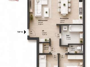 2 MONATE MIETFREI | 3-Zimmerwohnung in Top-Lage nahe Citypark, 1022.59 €, Immobilien-Wohnungen in 8020 