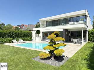 vollmöbliertes und luxuriös ausgestattetes Einfamilienhaus mit traumhaftem Garten, Pool, PV Anlage, Sauna, Keller, Garage uvm.!, 4990 €, Immobilien-Häuser in 2380 Gemeinde Perchtoldsdorf