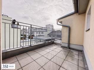 Dachgeschoßtraum mit Ostterrasse und gemütlicher Galerie, 390000 €, Immobilien-Wohnungen in 1100 Favoriten