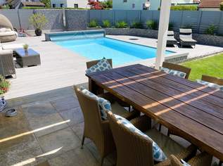 MODERNES TRAUMHAUS mit POOL & WELLNESSBEREICH / ZENTRUMSNAHE RUHIGE SIEDLUNGSLAGE / SACKGASSE, 748000 €, Immobilien-Häuser in 4614 Marchtrenk