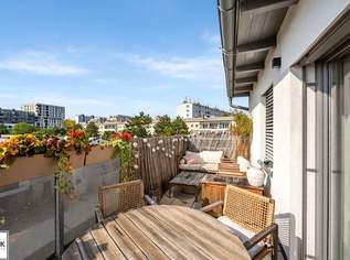 Schöne 2-Zimmer-DG-Neubauwohnung mit Abstellraum, Tageslicht-Bad, Terrasse (Abendsonne!) mit U6-Anbindung, 1234.86 €, Immobilien-Wohnungen in 1230 Liesing