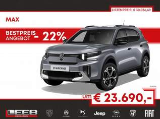 C3 Aircross Hybrid mHEV 145 Max ë-DSC6 inkl. Winterpaket, 23690 €, Auto & Fahrrad-Autos in 4600 Wels C3 Aircross Hybrid mHEV 145 Max ë-DSC6 inkl. Winterpaket, 23690 €, Auto & Fahrrad-Autos in 4600 Wels