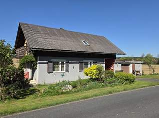 Älteres Wohnhaus mit angebauter Doppelgarage im Freiland, 128000 €, Immobilien-Häuser in 8093 Sankt Peter am Ottersbach